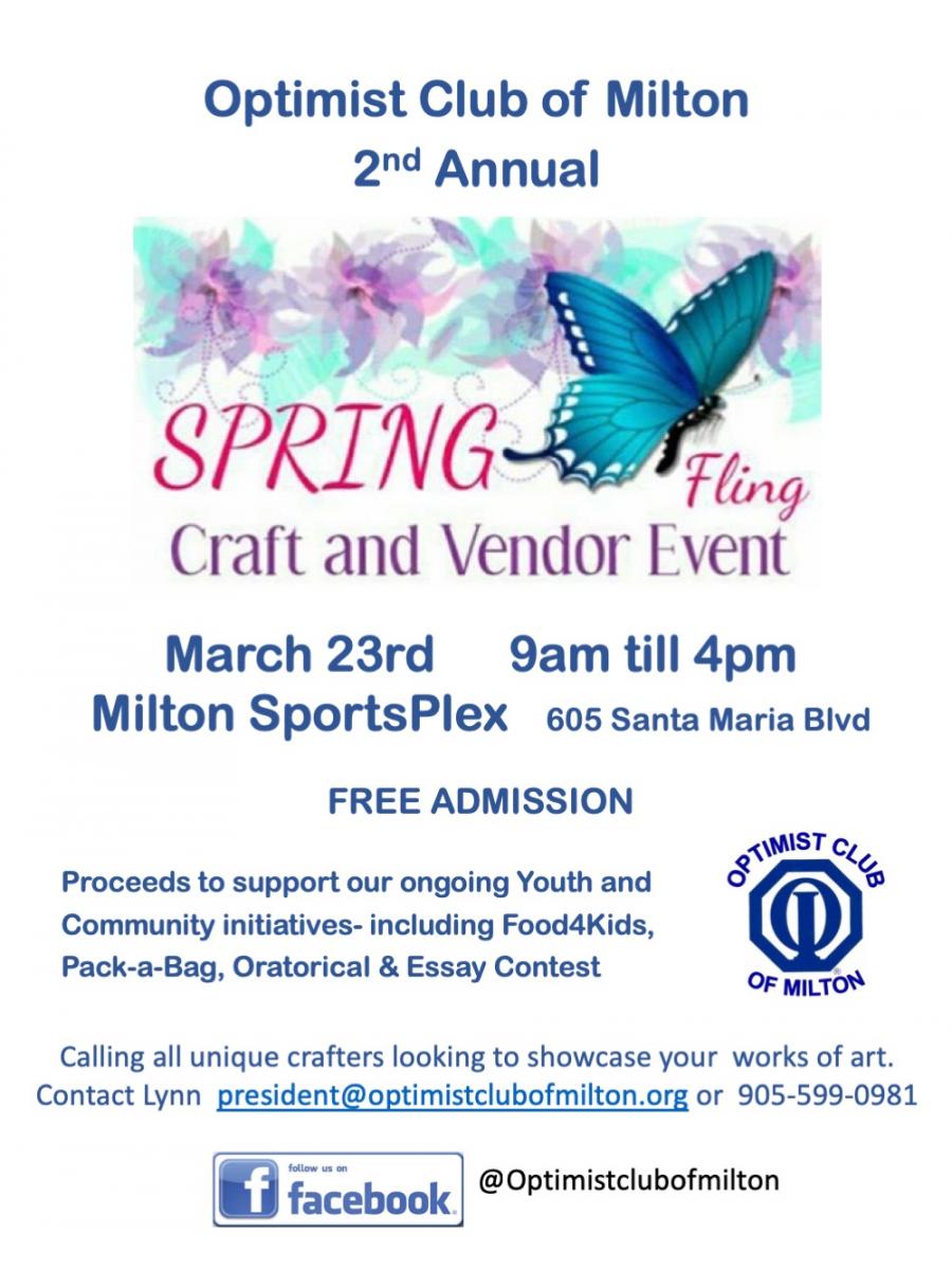 Spring Fling Flyer